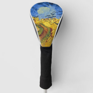Funda Para Palo De Golf Campos de trigo de Van Gogh pintura impresionista