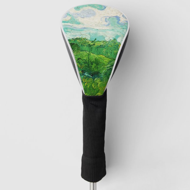 Funda Para Palo De Golf Campos de trigo verde Vicente Van Gogh (Anverso)