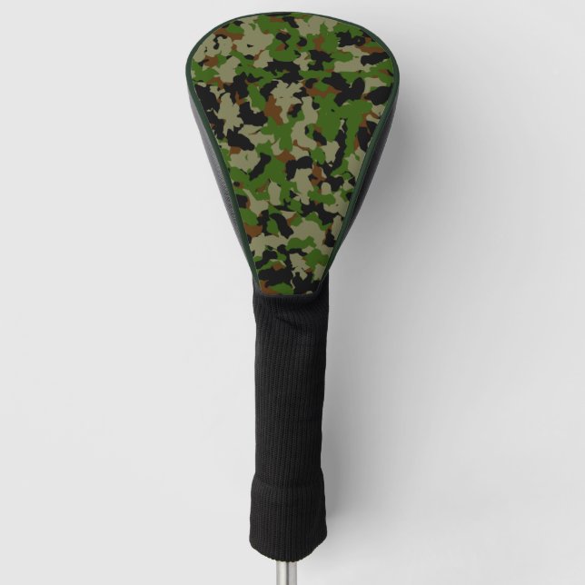 Funda Para Palo De Golf Camuflaje (Anverso)