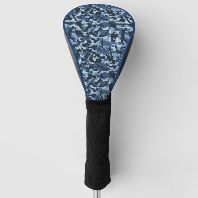 Funda Para Palo De Golf Camuflaje azul (Anverso)