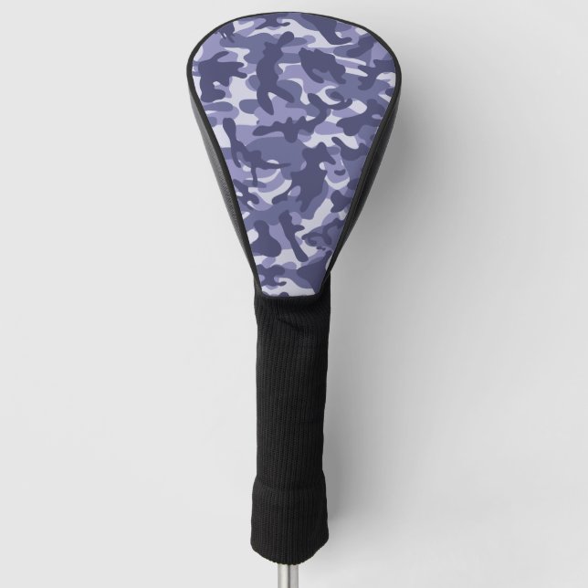Funda Para Palo De Golf Camuflaje de la Marina Púrpura (Anverso)