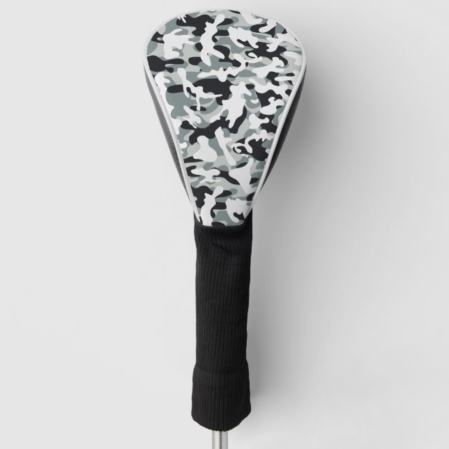 Funda Para Palo De Golf Camuflaje de polvo de nieve (Anverso)