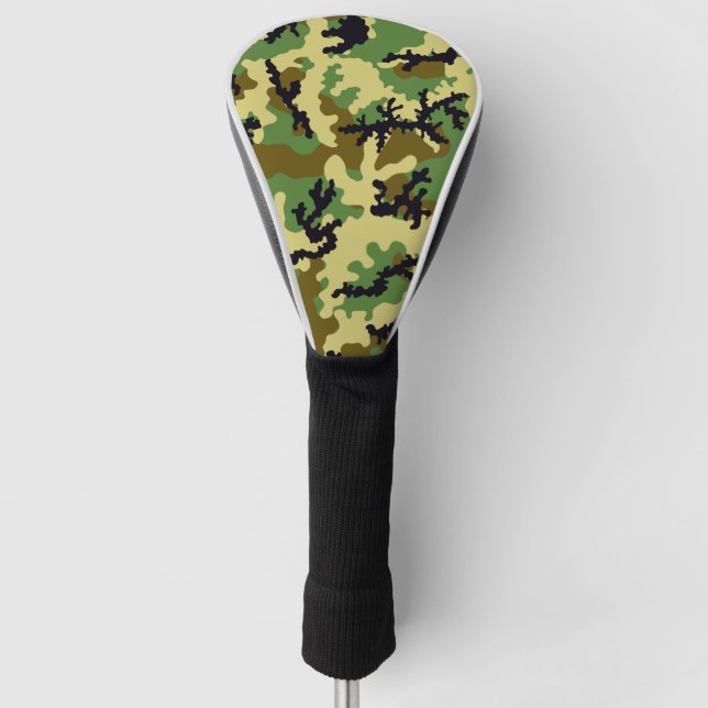 Funda Para Palo De Golf Camuflaje de Woodland (Anverso)
