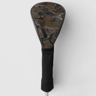Funda Para Palo De Golf Camuflaje marrón metálico