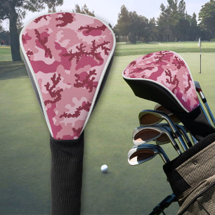Funda Para Palo De Golf Camuflaje rosa