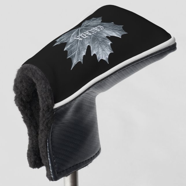 FUNDA PARA PALO DE GOLF CANADÁ SILVER MAPLE LEAF (Anverso 3/4)