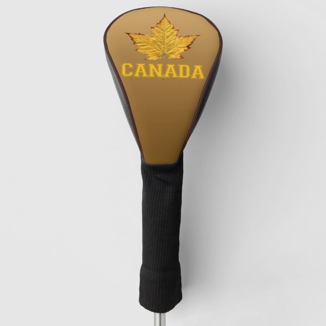 Funda Para Palo De Golf Canadá Varsity Golf Driver Cover Sporty Canada (Anverso)