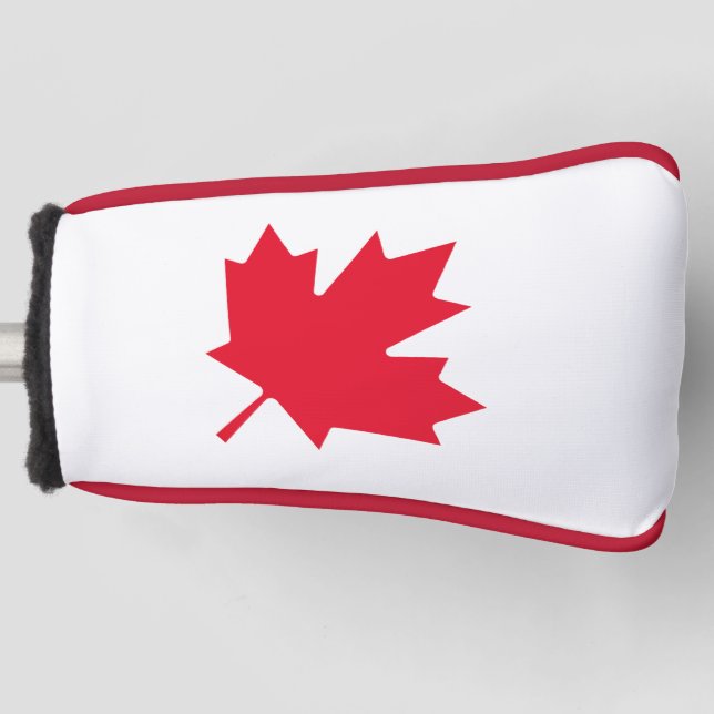Funda Para Palo De Golf Canadian Maple Leaf (Anverso)