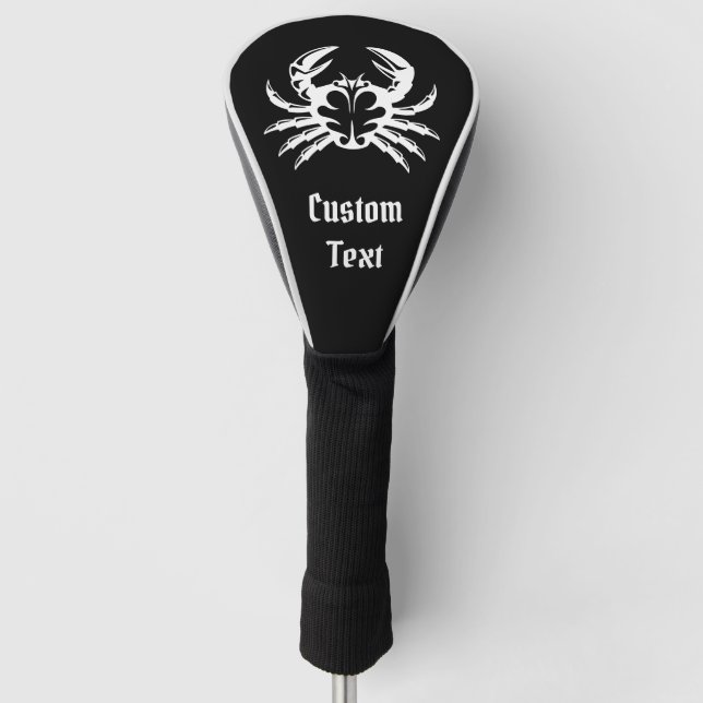 Funda Para Palo De Golf Cangrejo blanco (Anverso)