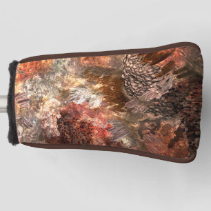 Funda Para Palo De Golf Capas de cristales con matiz rústico