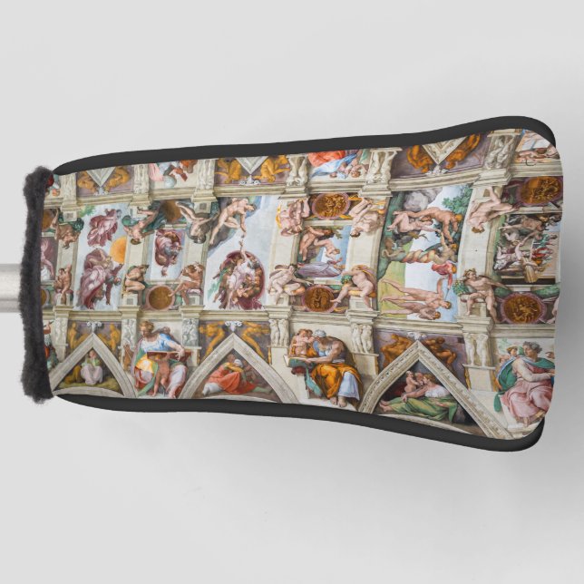 Funda Para Palo De Golf Capilla Sixtina Michelangelo - Vaticano, Roma, Ita (Anverso)