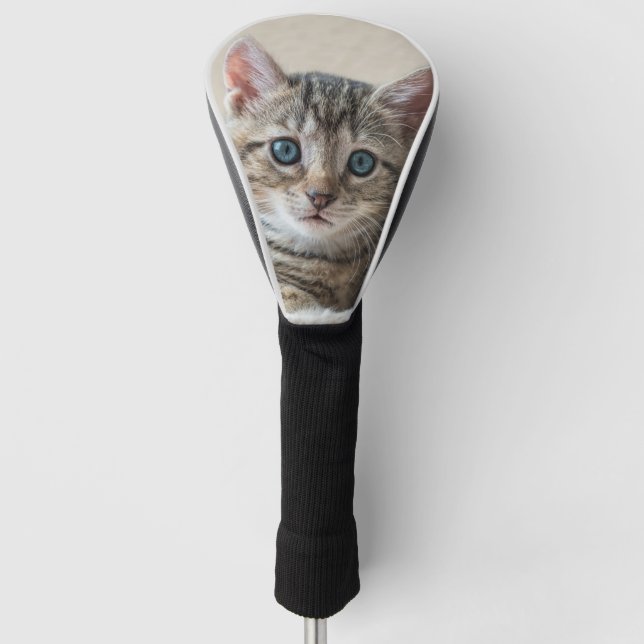 Funda Para Palo De Golf Cara de gato suave (Anverso)
