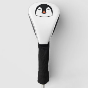 Funda Para Palo De Golf Cara de pingüino
