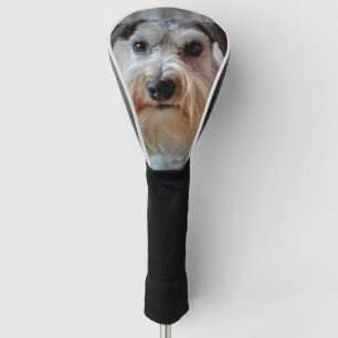 Funda Para Palo De Golf Cara del perro Schnauzer