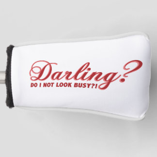 Funda Para Palo De Golf Cariño, no me veo muy ocupado diciendo