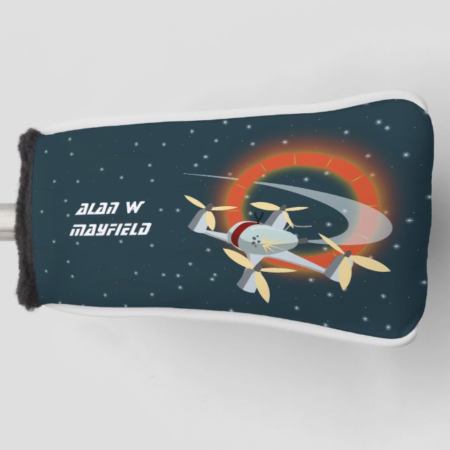 Funda Para Palo De Golf Carreras de drones (Anverso)