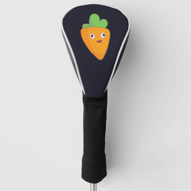 Funda Para Palo De Golf Carrot Carrot Top Face 🥕 (Anverso)