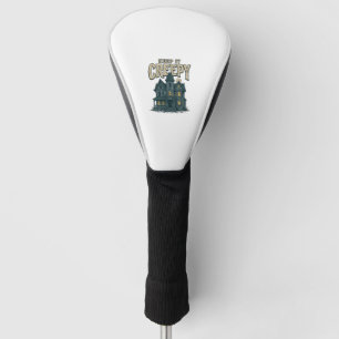 Funda Para Palo De Golf Casa Embrujada Vintage Mantén Creepy Halloween Des