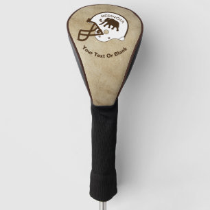 Funda Para Palo De Golf Casco de Fútbol de la Universidad de Beringia