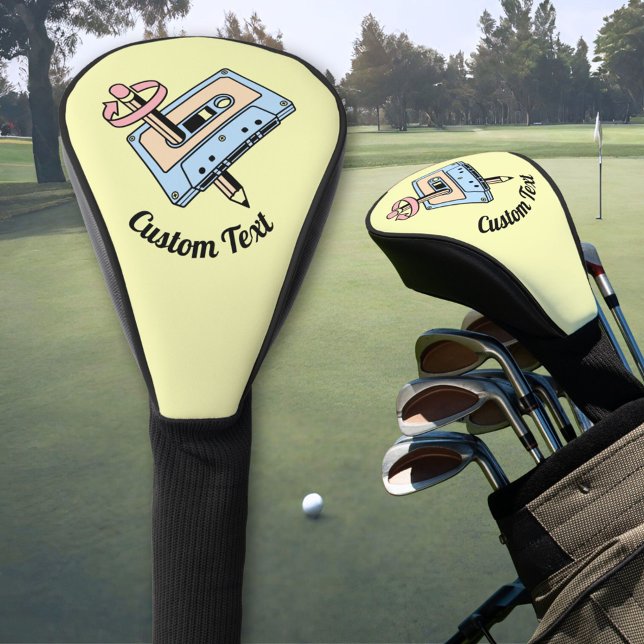 Funda Para Palo De Golf Cassette de audio con lápiz (Subido por el creador)