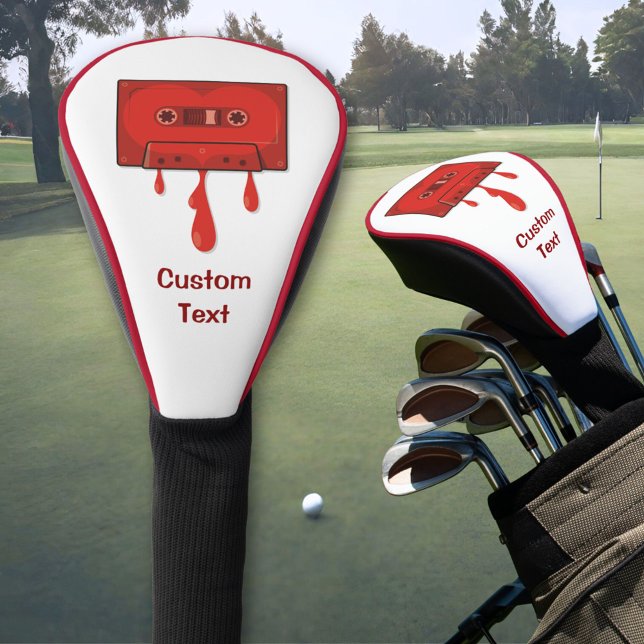 Funda Para Palo De Golf Cassette del corazón rojo (Subido por el creador)