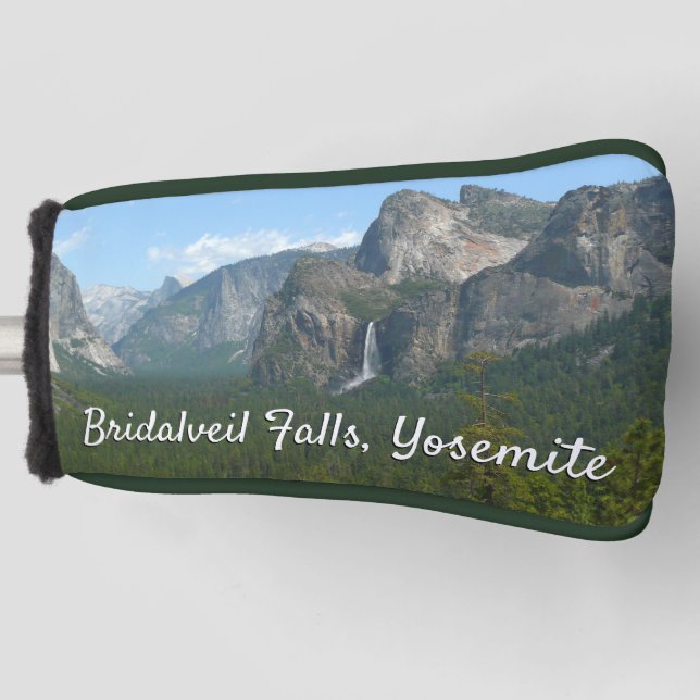 Funda Para Palo De Golf Cataratas de Bridalveil y media doma en Yosemite (Anverso)