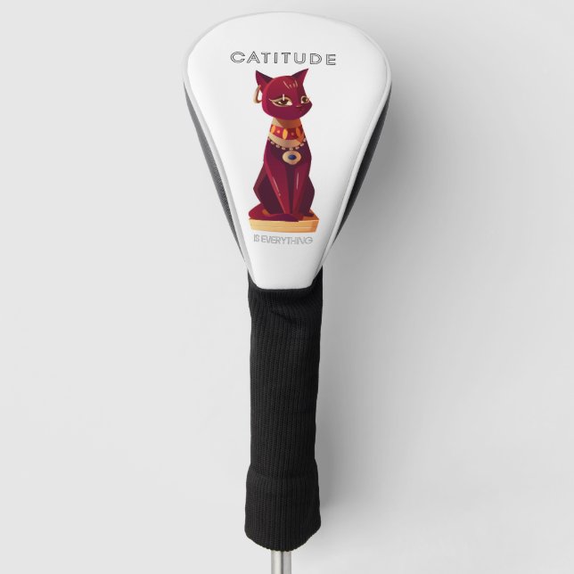 Funda Para Palo De Golf CATITUDE todo (Anverso)