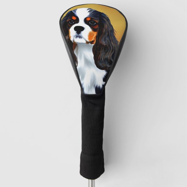 Funda Para Palo De Golf cavalier king charles spaniel AI2 (Anverso)