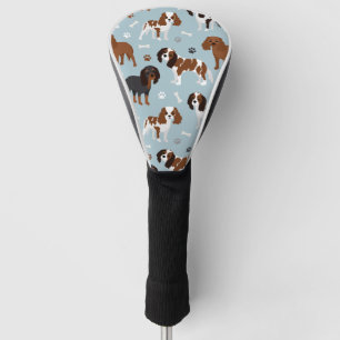 Funda Para Palo De Golf Cavalier King Charles Spaniel Paws and Bones