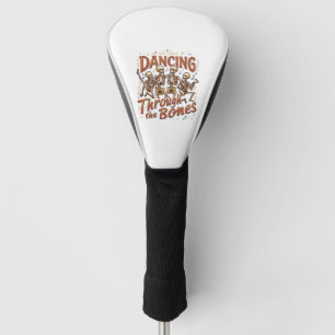 Funda Para Palo De Golf Celebración de Música de esqueletos de Halloween d
