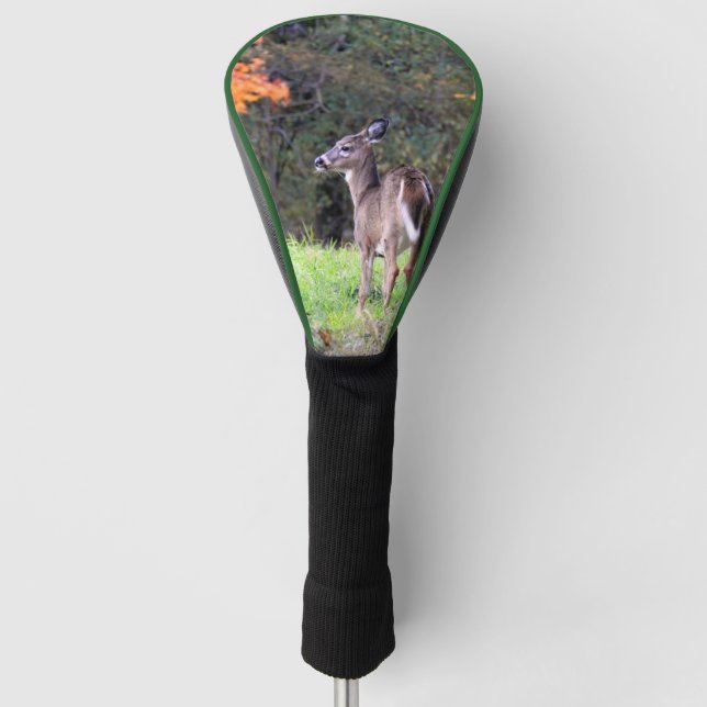 Funda Para Palo De Golf Cercano al venado blanco (Anverso)