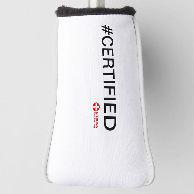 FUNDA PARA PALO DE GOLF CERTIFICADO (Elevate your golf game with the #CERTIFIED Golf Putter Head Cover. )