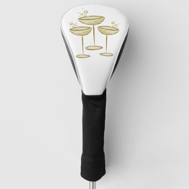 Funda Para Palo De Golf Champán  (Anverso)