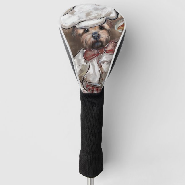 Funda Para Palo De Golf Chef Yorkie (Anverso)