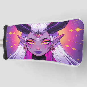 Funda Para Palo De Golf Chica Anime de la princesa Demon Fantasy