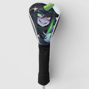 Funda Para Palo De Golf Chica Anime de Psycho Cute