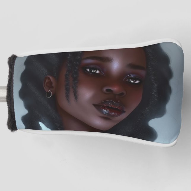 Funda Para Palo De Golf Chica de Gótico negro lindo (Anverso)