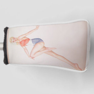 Funda Para Palo De Golf Chica Pinup de época Coloración original 5