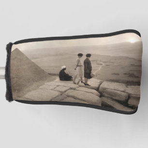 Funda Para Palo De Golf Chicas Flapper Amanecer Pirámide de Jufu, Egipto 1