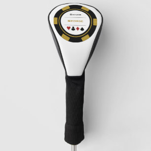 Funda Para Palo De Golf Chip de póquer del Casino Casino Black Las Vegas