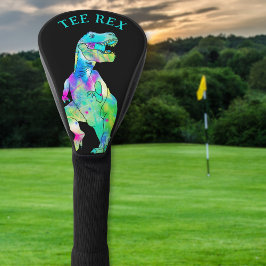 Funda Para Palo De Golf Chiste divertido de camiseta de Rex Dinosaurio
