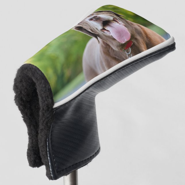 Funda Para Palo De Golf Chocolate Labrador Dog (Anverso 3/4)