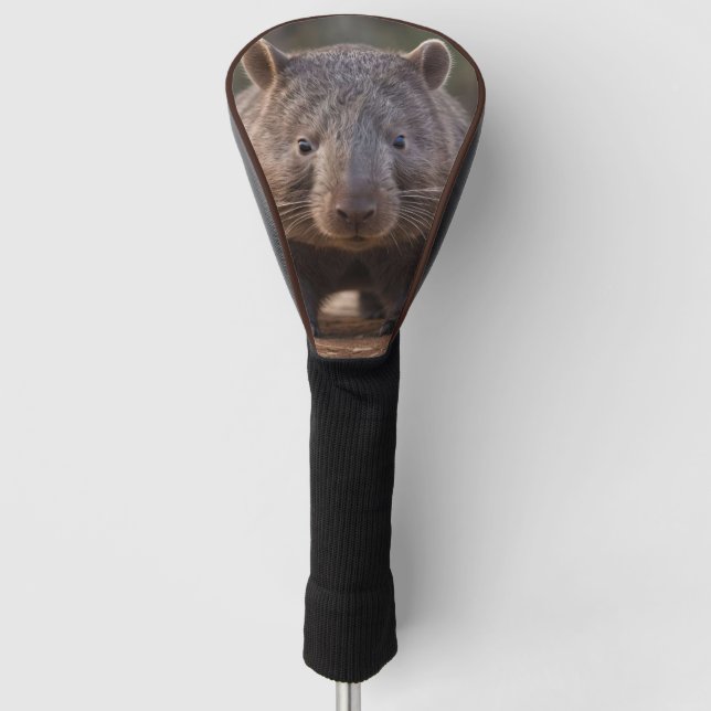 Funda Para Palo De Golf Chubby The Australian Wombat, (Anverso)