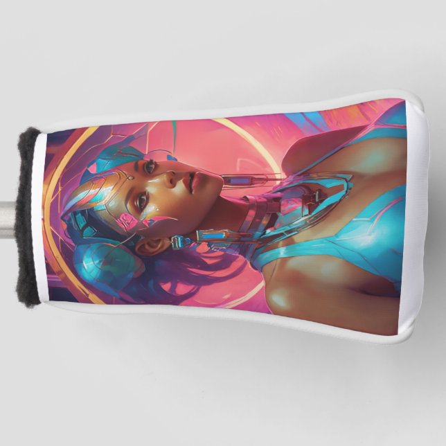 Funda Para Palo De Golf Ciberreina (Anverso)