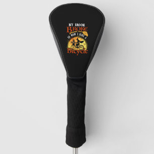 Funda Para Palo De Golf Ciclismo Halloween Conductor de bicicletas 102 Bic