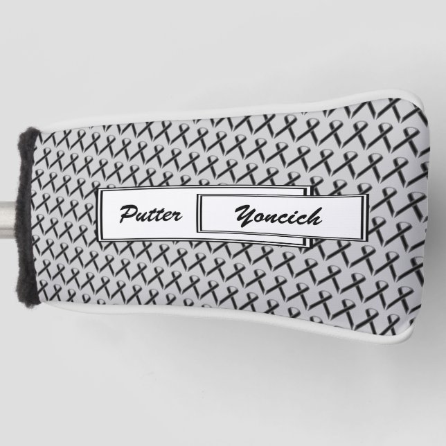 Funda Para Palo De Golf Cinta Black Standard de Kenneth Yoncich (Anverso)
