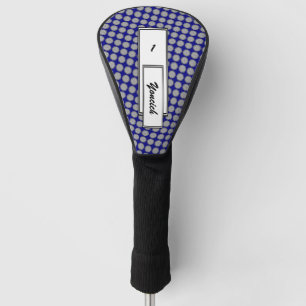Funda Para Palo De Golf Cinta de flores grises de Kenneth Yoncich