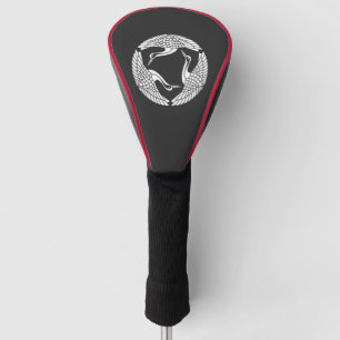Funda Para Palo De Golf Círculo de tres grúas