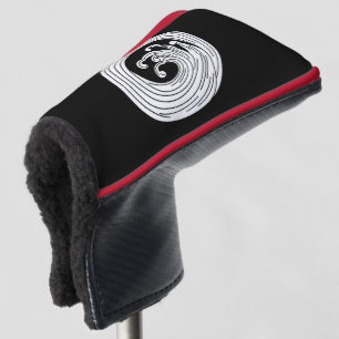 Funda Para Palo De Golf Círculo ondulado