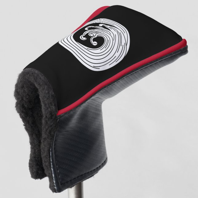 Funda Para Palo De Golf Círculo ondulado (Anverso 3/4)